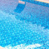 Close-up de piscina de vinil